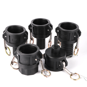 1" Polypropylene Camlock Irrigation Hose Fitting - Female Adapter x male NPT Thread - Quick Connect Cam & Groove Compression Coupling for Pumps, IBC Totes, Tanks, Rainwater Systems (1-inch)