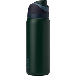 Owala FreeSip Insulated Stainless Steel Water Bottle with Straw, BPA-Free Sports Water Bottle, Great for Travel, 32 Oz, Lost Signal