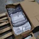 Amazon Basics Sturdy Foldable Plastic Chair, Portable, 350-Pound Capacity, White, 6-Pack