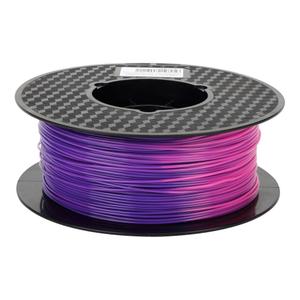 CC3D Color Change PLA Filament Purple Blue to Pink PLA Filament 1.75 mm 1KG 3D Printer Filament 2.2LBS Spool Heat Temp Color Changing Filament with Temperature PLA