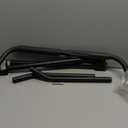 Kanchimi 40" Folding Mini Fitness Indoor Exercise Workout Rebounder Trampoline with Handle, Max Load 330lbs(Black)