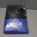 MIULEE Black Blackout Curtains for Bedroom Living Room 84 Inches Long 2 Panels, Thermal Insulated Room Darkening Drapes Solid Grommet Top Noise Reduction Light Blocking Window Treatments 40x84 Inch