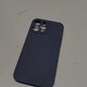 LOVE 3000 Designed for iPhone 13 Pro Max Case, Premium Silicone with [Soft Anti-Scratch Microfiber Lining] Shockproof Protective Phone Case for Men Women Girls 6.7", Navy Blue