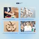 California Design Den Twin Fitted Sheet Cotton Sateen, Durable All-Around Elastic, Head Side/Foot Side Indicators, Twin Bottom Sheet Only (Bright White)