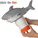 XY-WQ Chlorine Floater, Floating Pool Chlorine Dispenser (Shark), Fits 1 and 3 Inch Tablets for Large and Small Pools, Hot Tub, Spa
