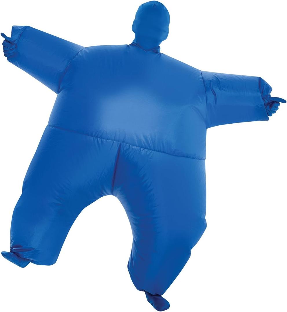 Morphsuits boys Mega Morph Kids Fancy Dress (One Size, Megamorph Blue Kids)