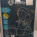 Safety 1st Smooth Ride Travel System Stroller and OnBoard FLX Infant Car Seat, Newborn to Toddler Baby Combo, Easy-Install, Large Canopy, Ample Storage, Foldable, Rear-Facing 4-30 lbs, Monument, manufacturing date: 08/13/2025