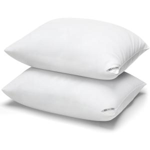 Luxury Hotel Pillows for Sleeping 2 Pack,Bed Pillows Standard Size Set of 2,Down Alternative Filling,Pillows for Back,Stomach and Side Sleepers