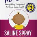 Little Remedies Sterile Baby Saline Nasal Spray and Drops, Safe for Newborns to Relieve Stuffy and Dry Noses, 1 Fl Oz