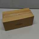 Mkono Small Artificial Flowers in Ceramic Vase 13.5" Centerpieces Coffee Table Decor, Silk Flower Arrangements for Home Decor Indoor Fake Flower Bouquet for Bathroom Dining Room Kitchen Wedding Blue (samll)