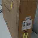 Electric Fireplace Insert 36" Realsmart 1500W Wall Mounted Fireplaces Recessed Heaters Remote Control Slim Black Fireplace Touch Screen Timer 12 Flame Colors LED Decor Low Noise