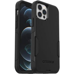 OtterBox Commuter Series Case for iPhone 12 & iPhone 12 PRO (ONLY) Non-Retail Packaging - (Black)