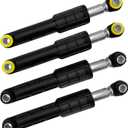 Washer Shock Absorbers 4 Pack Fit for Samsung Front Load Washer Vrt WF448AAP/XAA-01 WF42H5600AP/A2 WF42H5600AW/A2 WF42H5200AW/A2 WF42H5400AF Damper Shock Replacement