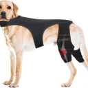 Dog Knee Brace for Hind Legs  Adjustable Dual Dog Leg Brace for Back Leg Helps with Torn ACL/CCL, Luxating Patella, Ligament Injuries, Osteoarthritis,M