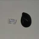 Philips Ergonomic Mouse - Vertical Mouse with 800/1200/1600 Adjustable DPI, 6 Silent Buttons Design for S/M Hands, Auto Power Saving, Light Weight, 2.4GHz Wireless Mouse for Laptop, Desktop, PC-Black