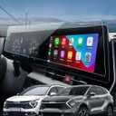 2PCS Car Screen Protector for 2023 2024 Kia Sportage (SX/SX Prestige/Sportage X-Pro/Sportage X-Pro Prestige) Accessories Navigation & Dashboard Nano Screen Protector Cover 12.3''