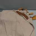 Blissful Diary Muslin Baby Hooded Towel, Soft and Absorbent Bath Towel for Newborn, Infant, Toddler, Unisex, 32x32 - Gentle Giraffe (1 Pack)