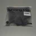 RUNNING GIRL Sports Bras for Women, Medium-High Impact Running Strappy Sports Bra with Removable Pads (Small, Black)