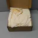 Asee'm Wedding Arch Cover Fitted Spandex Covers (7.2FT, 6FT) 2-Sided Round Top Chiara Backdrop Stand Cover Set of 2 for Party Birthday Banquet Decoration Beige