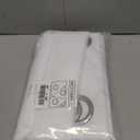 NICETOWN White Sheer Curtains 84 inches Long - Home Decoration Grommet Airy & Lightweight Elegant Window Treatments with Light Filtering for Bedroom/Living Room (2 Panels, W54 x L84)