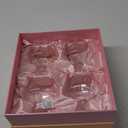 GLASSIQUE CADEAU Venice Goblet Cocktail Glasses for Gin Tonic, Aperol Spritz,Sangria | Modern Glassware Collection | Set of 4 | 17 oz Light Borosilicate Glass Balloons for Home Bar Drinks