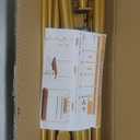 Over The Table Rod Stand with Clamps Adjustable 31"-110'' Length 31"-64" Height Gold Table Balloon Arch Stand with Storage Bag, Metal Decorating Rod Hanging