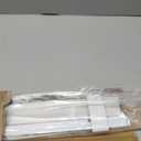 No Drill Cordless Vinyl Mini Blinds,White,41.5" W x 72" H