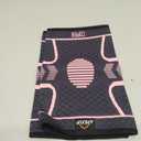 APEXUP Compression Knee Brace for Women, Copper Compression Sleeve for Knee Support, Arthritis Pain Relief, Meniscus Tear, ACL, Running (Large, Dark Grey+Pink)