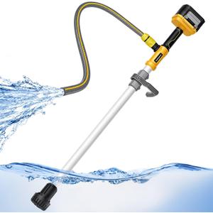 Brushless Cordless Stick Water Transfer Pump Compatible with Dewalt 20V Battery, 780GPH Cordless Water Pump Submersible Sump Pump Utility Pump for Pool Garden Pond(Tool Only)