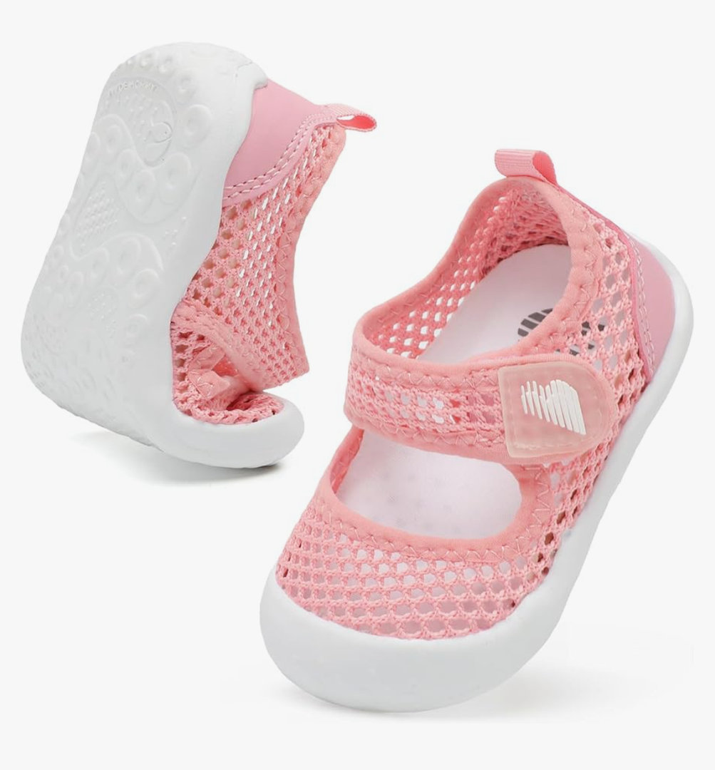 BARERUN Toddler Water Shoes Barefoot Water Shoes for Kids Baby Wide Aqua Socks with Arch Support Quick-Dry Breathable Boys Girls Sandals Walking Shoes for Beach Swim Pool Shoes 6-12month