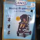 Graco Modes Pramette Stroller, 3-in-1 Baby Stroller, 3 Modes from Infant Car Seat Carrier, Infant Pramette, to Toddler Stroller, Reversible Seat, One Hand Fold, Extra Storage, Child Tray, Pierce