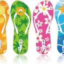 4 Pcs Hawaiian Pool Towel Hooks Wooden Ornament Hooks Hawaii Decorative Wall Hooks Towel Rack Hangers for Beach Swimming Pool Bathroom Bedroom Decoration