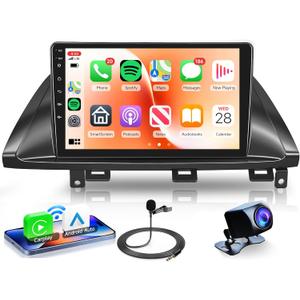 RIMOODY 4Core 2G+64G Android Car Radio for Honda Odyssey 2005-2010, Rimoody Car Stereo Wireless Carplay Android auto 10.1 Inch Touch Screen GPS WiFi EQ Mirror Link Bluetooth FM Backup Camera