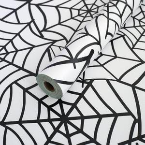 Wall Paper Sticker Pull and Stick Nuwallpaper Wallpaper Peel and Stick Modern Contact Removable Decorative Boho Temporary Waterproof Geometric Self Adhesive Wallpaper17.7IN x 393.7IN