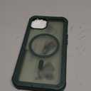 jaroco Magnetic for iPhone 13 Case, [Compatible with MagSafe][Military Grade Drop Protection][Heavy Duty Protection][Non-Slip][Shockproof] 2-Layer Durable Bumper Phone Case 6.1''-Army Green