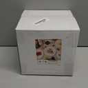 YOUBET 100 Pack Ivory Scalloped Plastic Plates - 6.5 Inch Gold Disposable Plates with Gold Rim - High End Elegant Vintage Dessert Salad Plate for Birthday Parties & Wedding