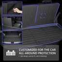 KELCSEECS Floor Mats with Seatback Mats for Toyota Rav4 Hybrid 2026 | (Not for Phev,Not for Cargo Area with subwoofer),All Weather Protection TPE Floor Liners for Full Set Rav4 Hybrid Accessories