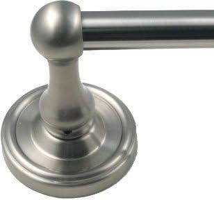 Midtowne Satin Nickel 24" Towel Bar - Satin Nickel - 24"