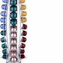 Coffee Capsule Holder - 40 Pod Capacity Rotatable Coffee Pod Stand, Space-Saving Coffee Capsule Storage Rack, Compatible with Nespresso OriginalLine Capsules