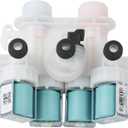 W11165546 W11096267 Washer Water Inlet Valve for Kenmore, Whirlpool, Maytag washing machines, replaces W10839828 PS12348013 W10758828 33090105 W10599423 W11220230