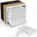 Dustless White Chalk 100PCS, Non-Toxic Classroom Chalks for Teachers & Students, School Chalkboard Supplies