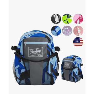 Rawlings | REMIX T-Ball & Youth Backpack Equipment Bag | Baseball/Softball | Multiple Colors
