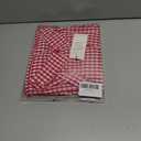 siliteelon Button Down Shirts for Women Gingham Top Plaid Long Sleeve Dress Shirts Cotton Fitted Casual Work Collared Blouse, 4XL