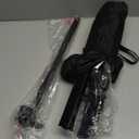 Art Painting Tripod Easel Stand - Portable Adjustable Display Artist Metal Easel with 1 Bag for Tabletop/Floor Painting, Height from 17 to 66 inches, Sturdy for Drawing, Displaying - Black