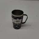 Manna™ Cozy™ Stainless Steel Mug - Black Checkers 28 Oz