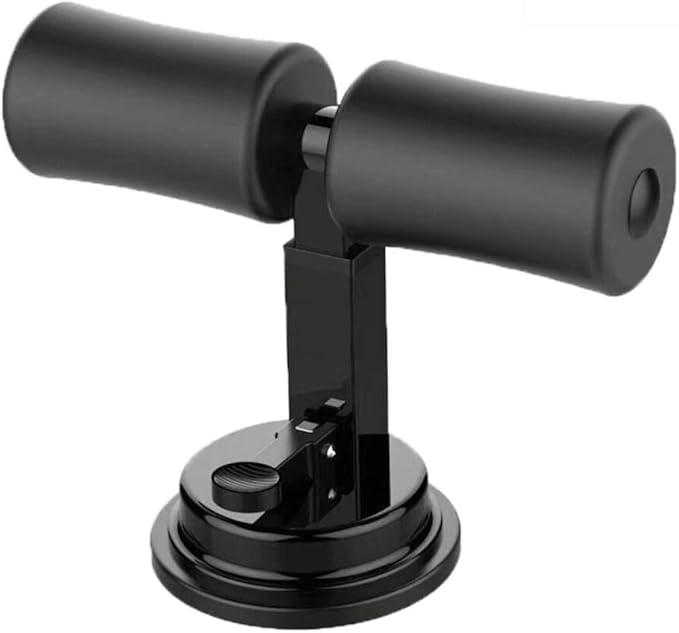 BWell  Suction Sit Up Floor Bar with Strong Suction Cup for Men and Women Portable 3 Level Adjustable Gym Equipment for Home and Gym Workout