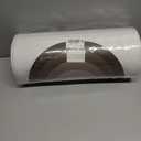 LEEVAN Rainbow Kitchen Mats for Floor Anti Fatigue,Waterproof Kitchen Rugs Sets of 2, Boho Non Slip Kitchen Rug, Cushioned Kitchen Floor Mats for Laundry Sink Office, Brown/White (17.3"x29"+17.3"x47"-0.47inch, Tan and White)