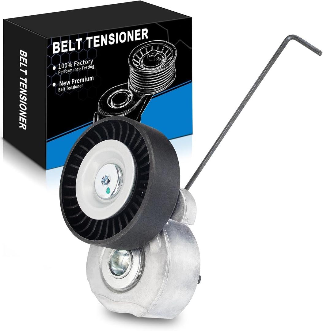 Belt Tensioner Assembly with Pulley for:-Volvo S60 2011-2016 S80 2008-2015 V60 V70 XC60 XC70 XC90 2007-2008 3.0L 3.2L for:-Land Rover LR2 2008 Belt Tensioner OE#30777695 31401286 89696 38495