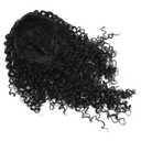 75CM Lace Front Synthetic Curly Wig for Black Women Water Wave Bundles Deep Wave Texture for Everyday Use and Special Occasions