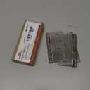 Stylever 3 Pack - 4"x4" Self Closing Door Hinges, Spring Loaded Hinges for Interior & Exterior Doors, Automatic Door Closer Hinge, Soft Close Door Hinges, Squared Corners Auto Close Spring Hinge